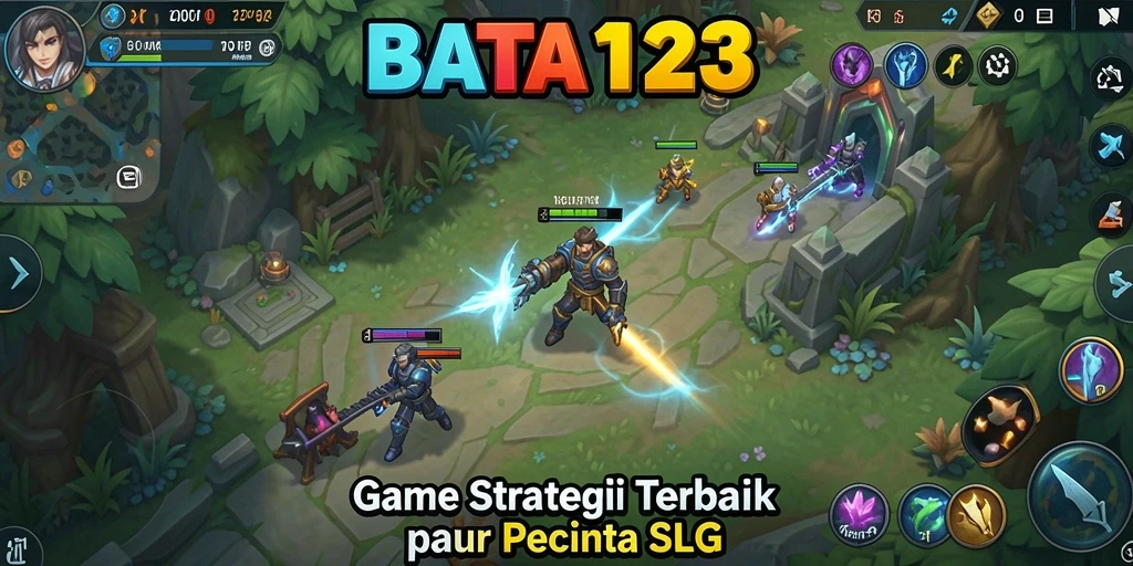 Tampilan gameplay menegangkan di BATA123 dengan pertarungan strategis.