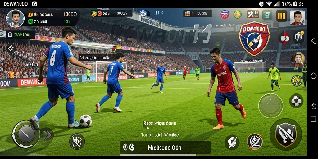 Tampilan gameplay DEWA1000 yang mendebarkan dan realistis.