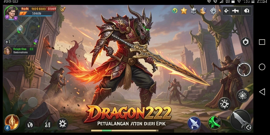Tangkapan layar gameplay <strong>DRAGON222</strong> menunjukkan aksi memukau dalam pertarungan seru.