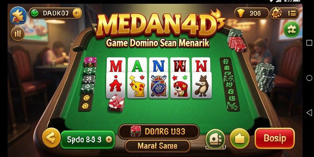Screenshot gameplay MEDAN4D dengan tampilan menarik dan kompetisi seru.