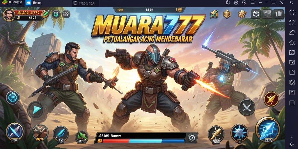 Tangkapan layar gameplay MUARA777 yang menunjukkan aksi mendebarkan.