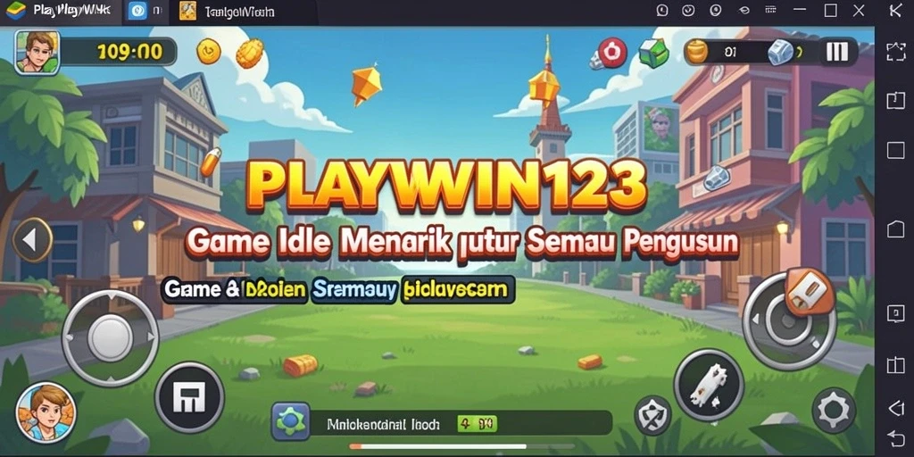Tampilan game Idle PLAYWIN123 yang menarik dan interaktif.